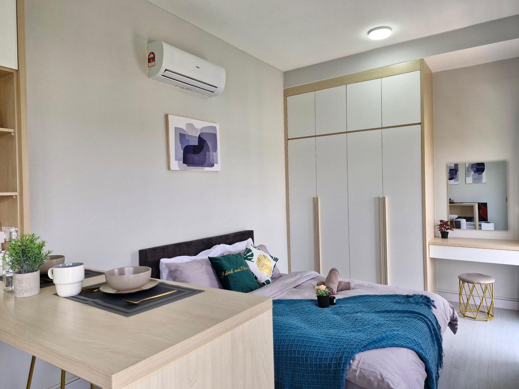 סרי קמבאנגן Taman Equine Comfy Studio#Greenery View#4 Pax#Aeon Mall מראה חיצוני תמונה