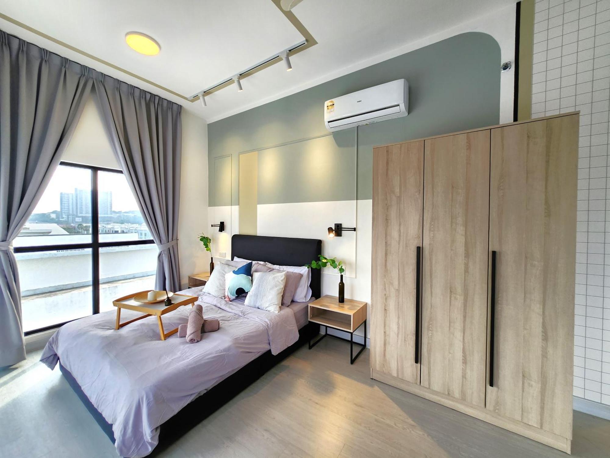 סרי קמבאנגן Taman Equine Comfy Studio#Greenery View#4 Pax#Aeon Mall מראה חיצוני תמונה