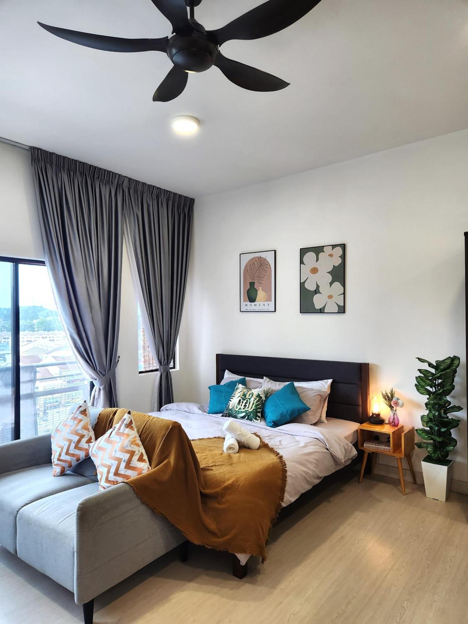 סרי קמבאנגן Taman Equine Comfy Studio#Greenery View#4 Pax#Aeon Mall מראה חיצוני תמונה