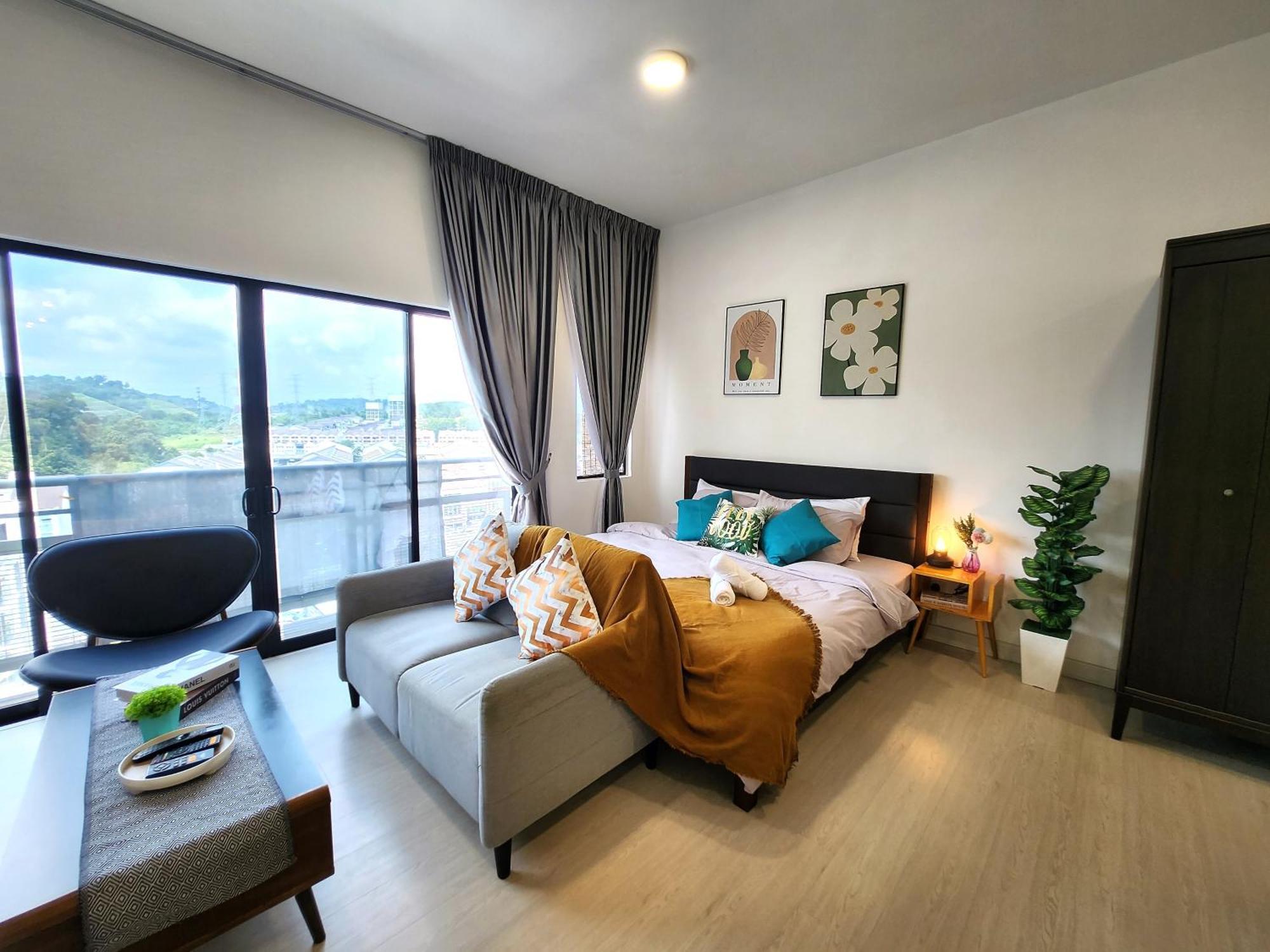 סרי קמבאנגן Taman Equine Comfy Studio#Greenery View#4 Pax#Aeon Mall מראה חיצוני תמונה